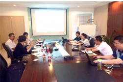 博扬为德马工业召开品牌顾问会议